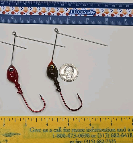Custom spinnerbait head - 5,